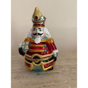 Christopher Radko Santa Nutcracker Trinket Box